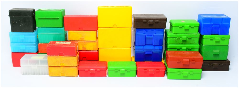 Lot 1061: A Collection of MTM Case-Gard Ammunition Storage Boxes