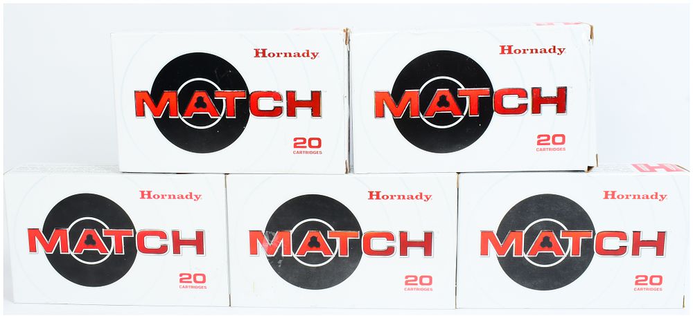 Lot 1087: 100 ROUNDS Hornady .300 PRC 225gr ELD Match Ammunition