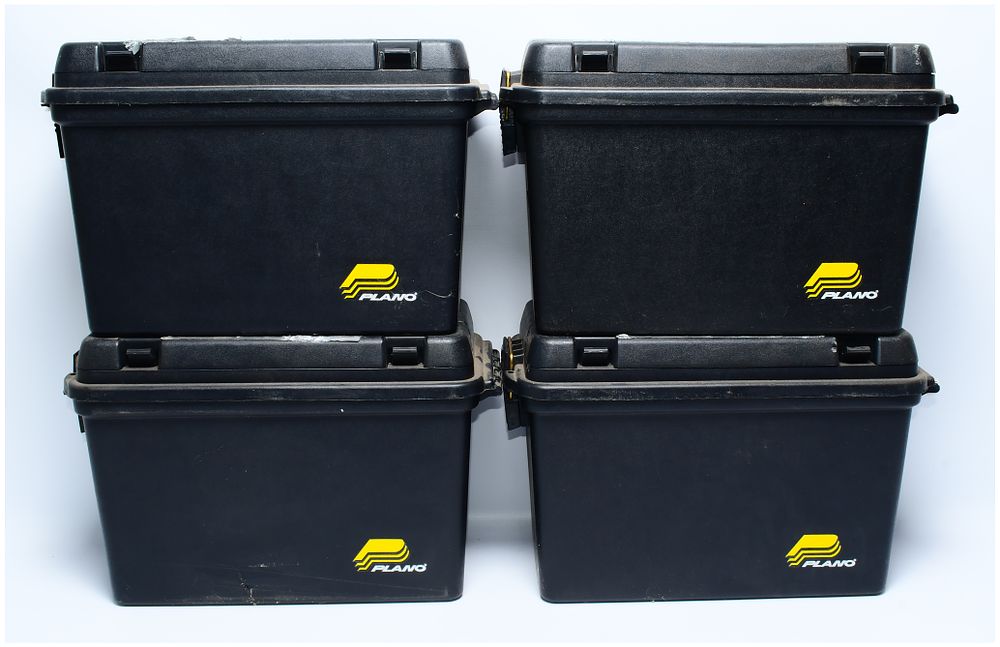 Lot 1115: Four Plano Field/Ammo Boxes 161298