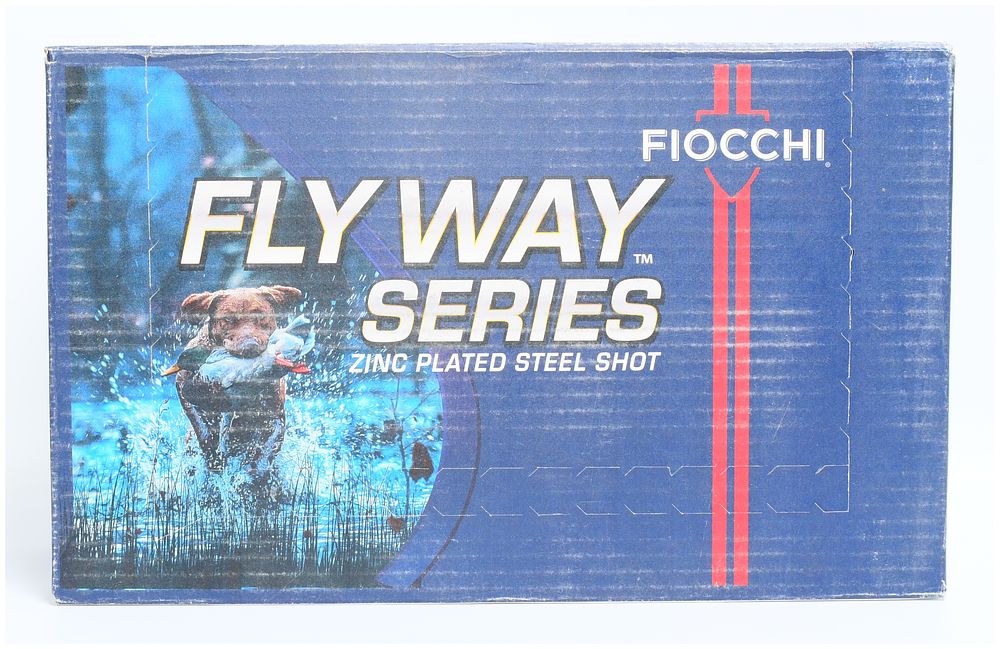 Lot 1138: Fiocchi Flyway Series Speed Steel 12 Gauge 3" #4 Shot Ammunition, 250 Rounds