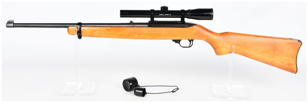 Lot 1200: Ruger Model 10/22 Carbine .22 LR Semi-Automatic Rifle with Bushnell Banner Scope