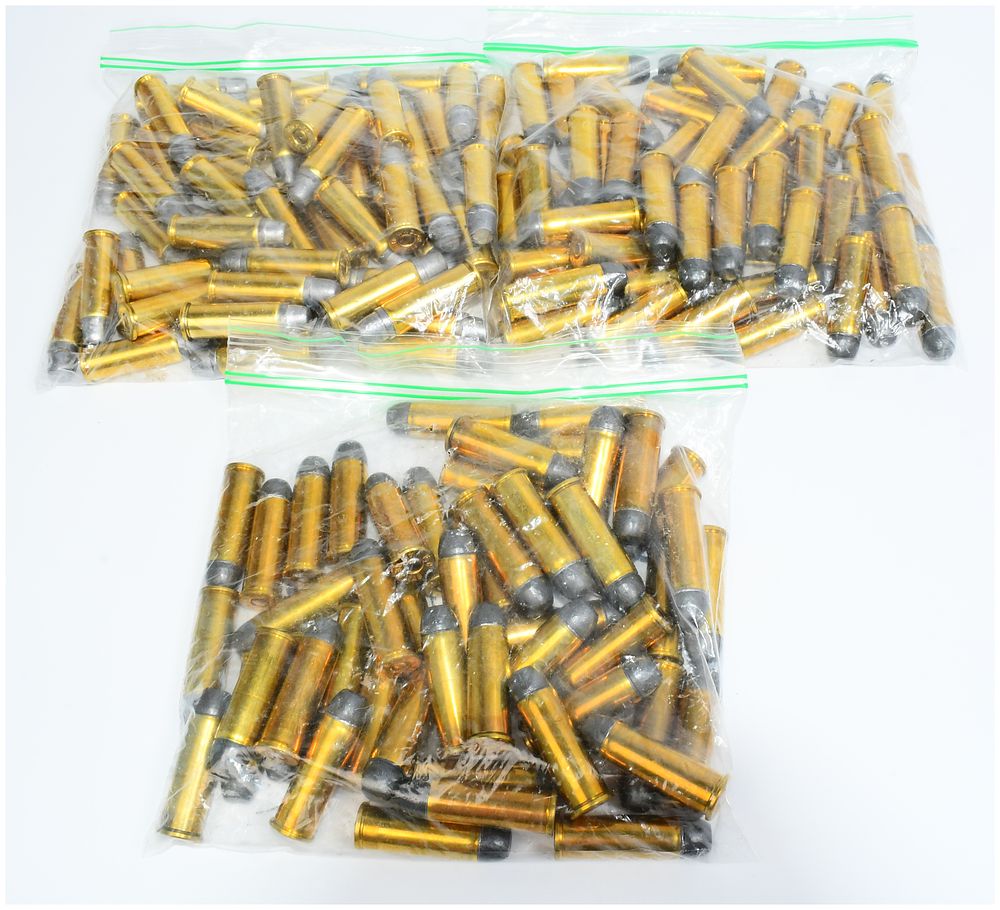 Lot 1237: 150 Rounds Remanufactured Brass Ammunition