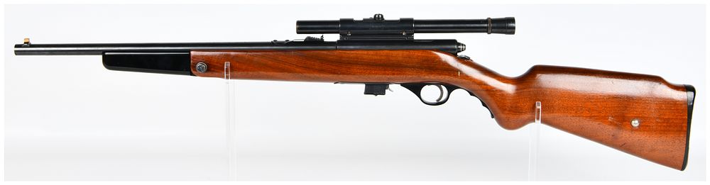 Lot 1254: O.F. Mossberg & Sons, Inc. Model 142K .22 Bolt-Action Rifle with Weaver B4 Scope