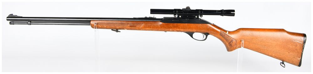 Lot 1284: Marlin Glenfield Model 60 .22 LR Semi-Automatic Rifle with Bushnell Scope
