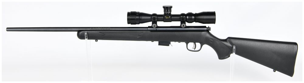 Lot 1296: Savage Model 93R17 .17 H.M.R. Bolt-Action Rifle with BSA Sweet 17 Scope