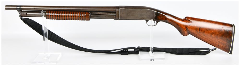 Lot 1308: Vintage Remington Model 10 12 Gauge Pump-Action Shotgun