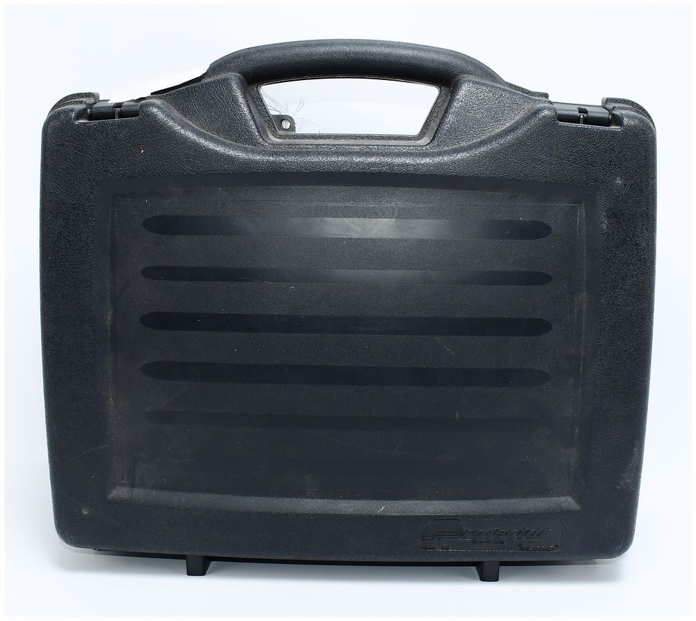 Lot 1319: A Pair of Hard Pistol Protector Carry Cases