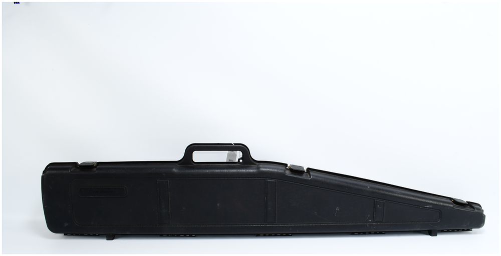 Lot 1379: Plano AirGlide Scoped Rifle Case, Black Hard-Shell Firearm Case