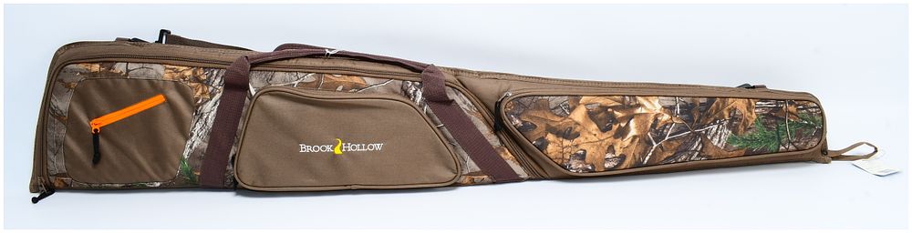 Lot 1409: Brook Hollow Scoped Rifle Case in Mossy Oak Break-Up Country Camo