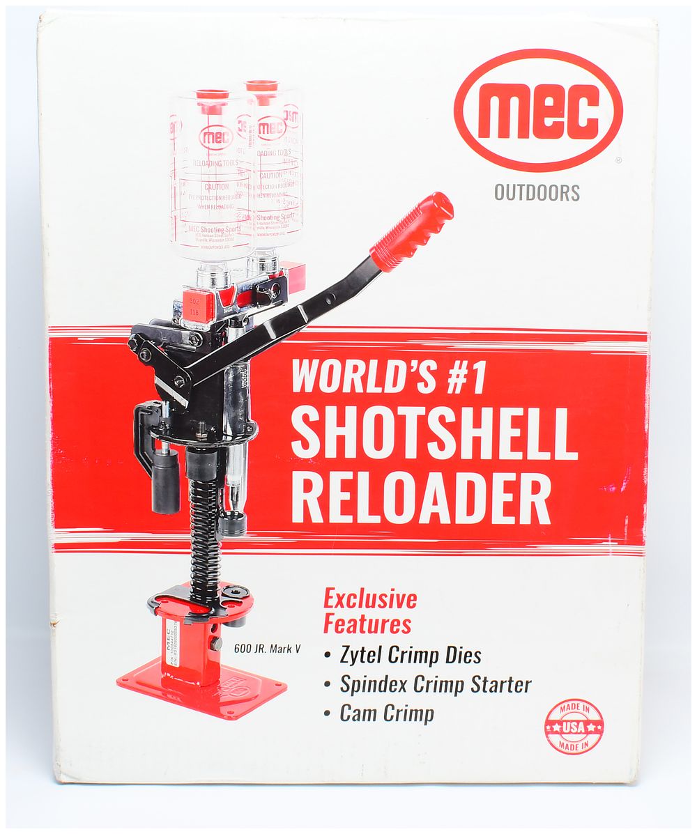 Lot 1421: MEC 600 Jr Mark V 12 Gauge Shotshell Reloader, NEW IN BOX