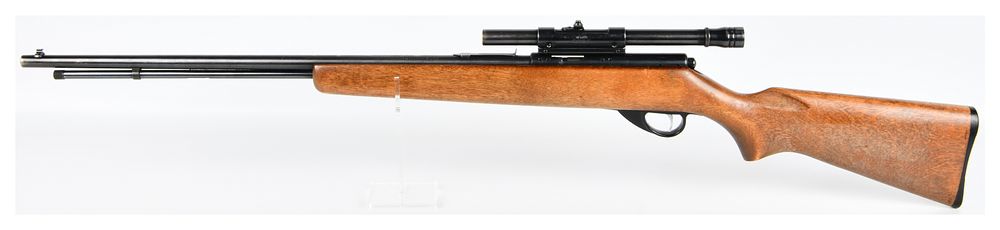 Lot 1452: J.C. Higgins Model 103.229 Bolt-Action .22 Caliber Rimfire Rifle with Weaver Scope, Distributed by Sears, Roebuck & Company