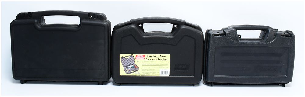 Lot 1457: Three MTM Case-Gard Handgun Cases