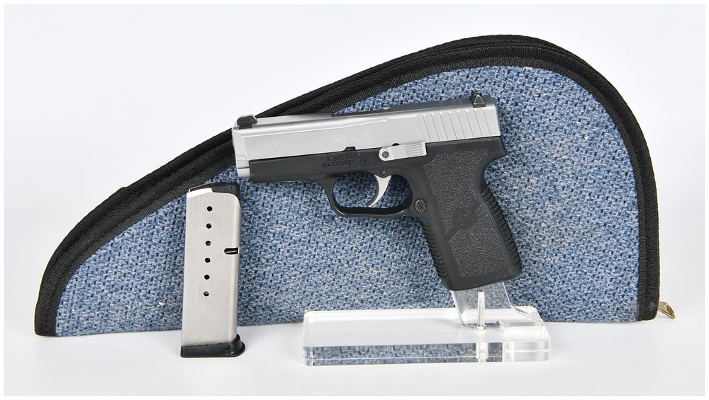 Lot 1479: Kahr P9 9mm Semi-Automatic Pistol with Magazine and Case