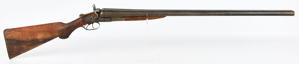 Lot 1512: W.W. MOORE & Co LONDON Double-Barreled Side-by-Side Hammer Shotgun