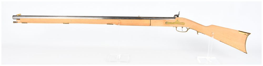 Lot 1524: Spanish Jukar .45 Cal Black Powder Percussion Rifle, 19th-Century Style