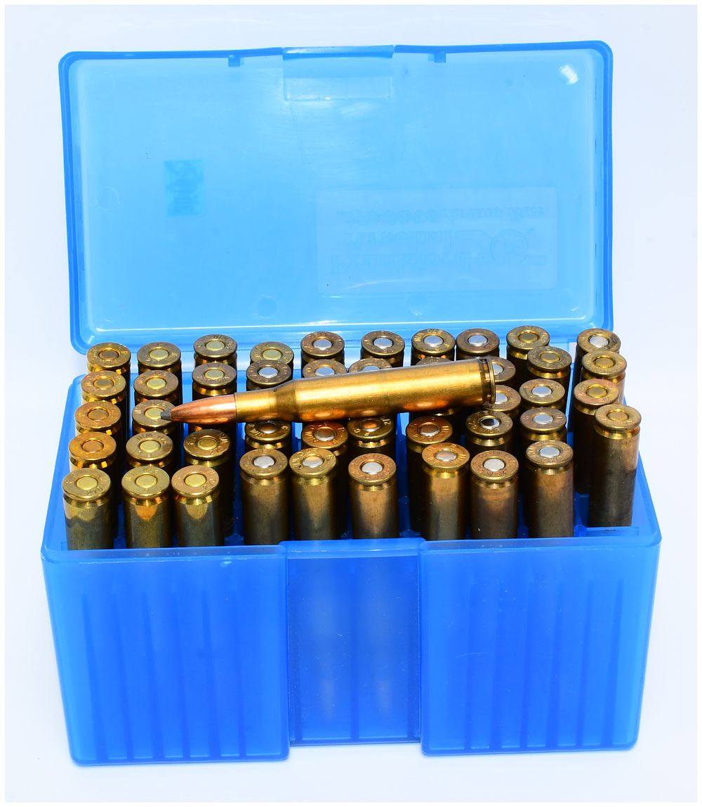 Lot 1537: 50 Rounds of Remanufactured .270 Winchester Ammunition in an MTM 50-Round Flip-Top Rifle Ammo Box