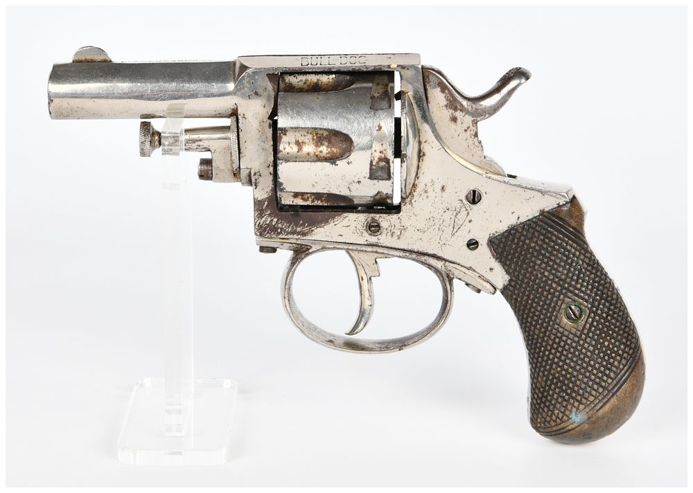Lot 1557: Clement Arms Co. British Bulldog .38 Caliber Revolver