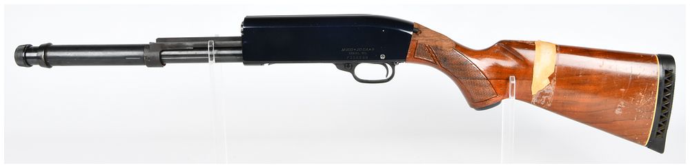 Lot 1560: Ted Williams M-200 20 GA. Pump-Action Shotgun Receiver and Buttstock, MISSING BARREL