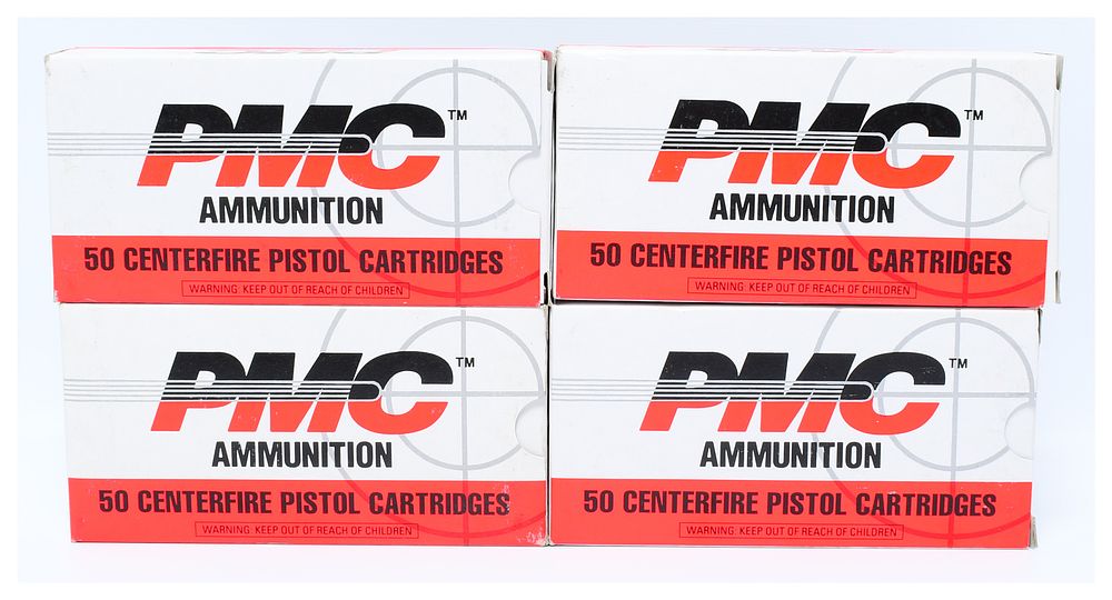 Lot 1564: 200 Rounds PMC .45 Auto 230 Gr. FMJ Centerfire Pistol Ammunition