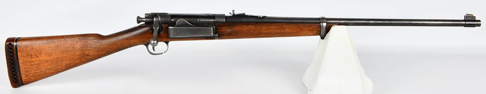 Lot 1056: U.S. Springfield Armory Model 1896 Krag-Jorgensen Sporterized Carbine, .30-40 Krag