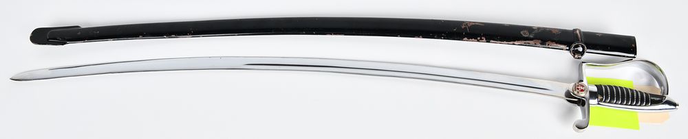 Lot 1097: East German (GDR) Cold War Officer's Saber with Scabbard