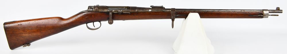 Lot 1293: German Mauser Model 1871 Bolt-Action Rifle, Dated 1876
