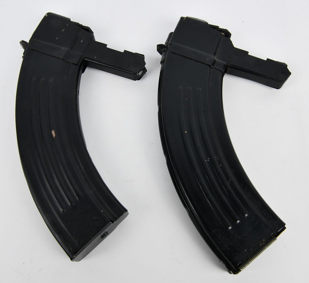 Lot 1346: A Pair of SKS 7.62x39 Steel Rifle Magazines