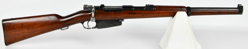 Lot 1398: Argentine Model 1891 Mauser Bolt-Action Carbine, Manufactura Loewe Berlin, 7.65x53mm