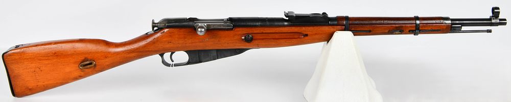 Lot 1416: Russian Mosin-Nagant M91/59 Bolt-Action Carbine, Dated 1943, 7.62x54R