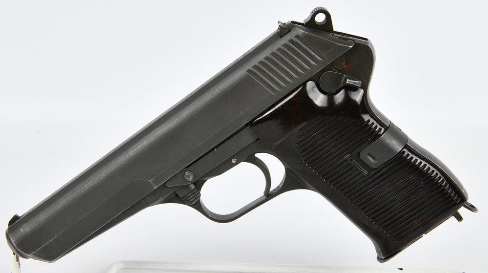 Lot 1425: Czechoslovakian CZ Model 52 Semi-Automatic Pistol, 7.62x25 Tokarev, Dated 1953