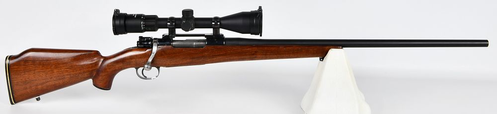 Lot 1431: A Mauser Model 98 Sporterized Bolt-Action Rifle with Scope