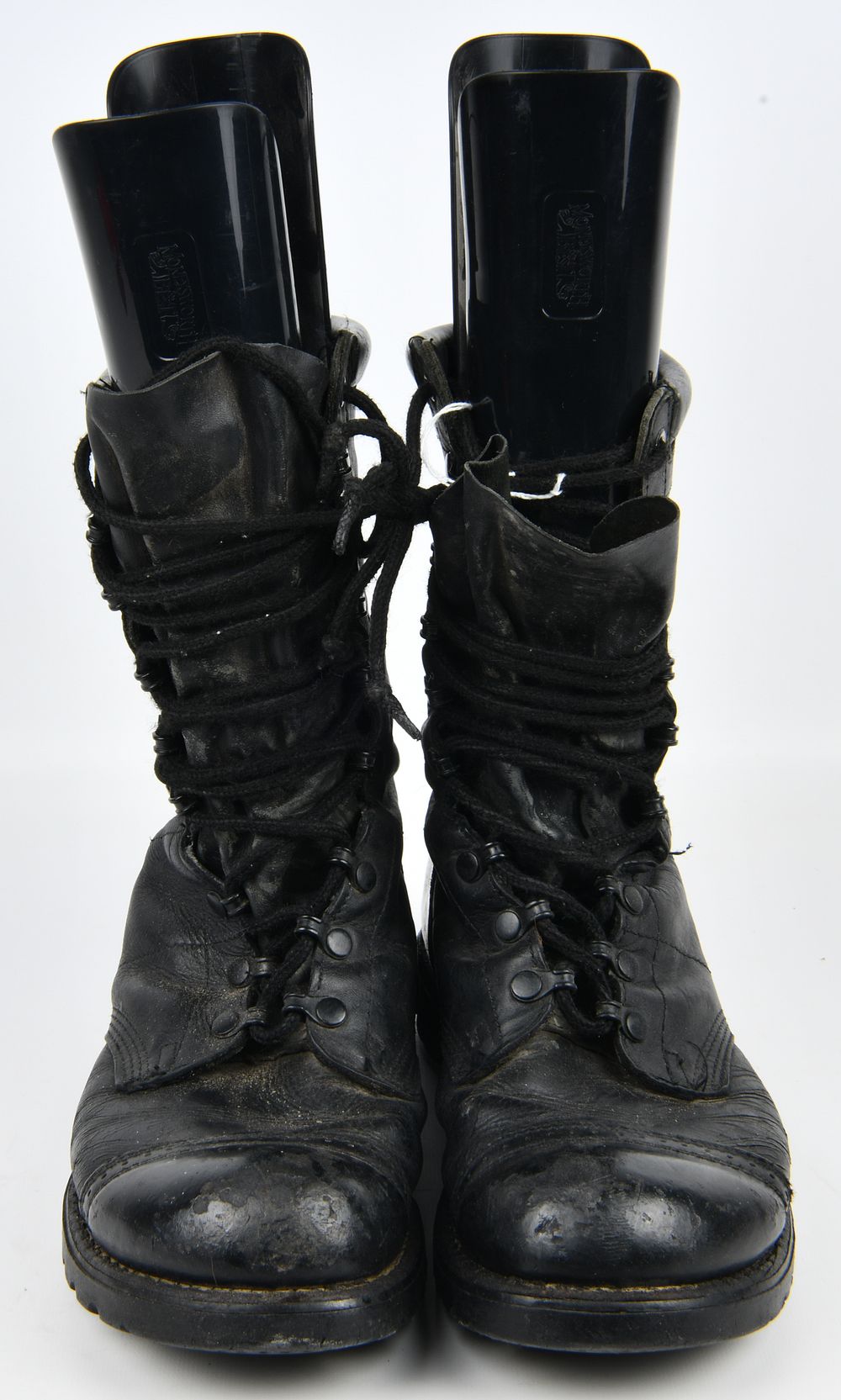 Lot 1493: A Pair of Vintage 1950s Corcoran US Army Military Combat Boots with Vibram Soles
