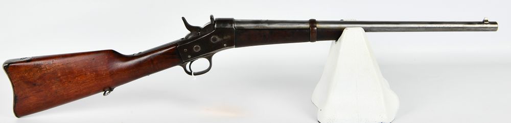 Lot 189: A Remington Rolling Block No. 1 Navy Carbine, E. Remington & Sons, Ilion, N.Y. U.S.A.