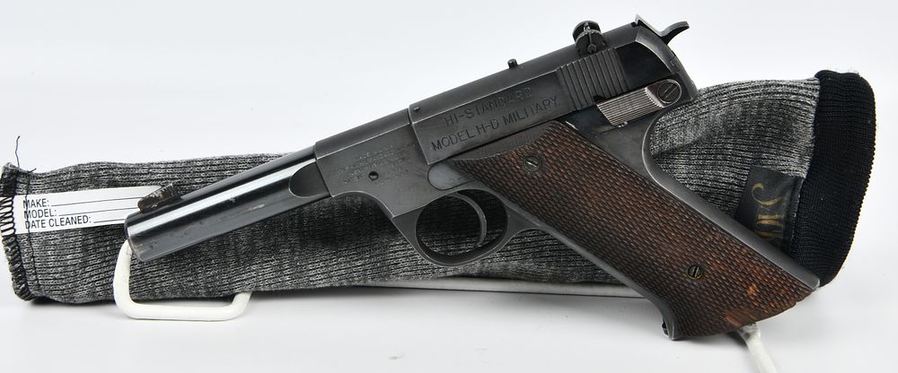 Lot 258: High Standard Model H-D Military .22 LR Semi-Automatic Pistol