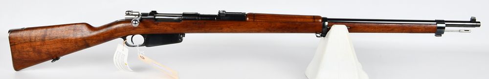 Lot 462: Loewe Berlin Mauser Model 1891 Argentine 7.65x53mm Bolt Action Rifle