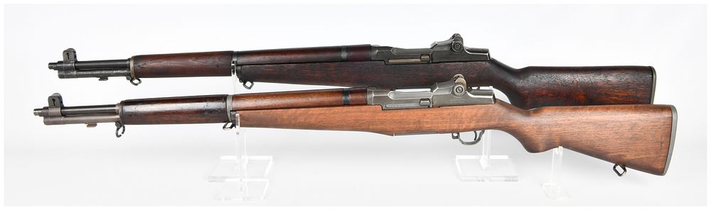 Lot 53: A Sequential Set of Two Beretta M1 Garand Pattern Semi-Automatic Rifles