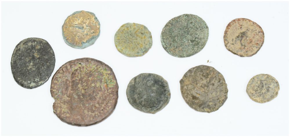 Lot 142: A Collection of Ancient Roman Bronze Coins