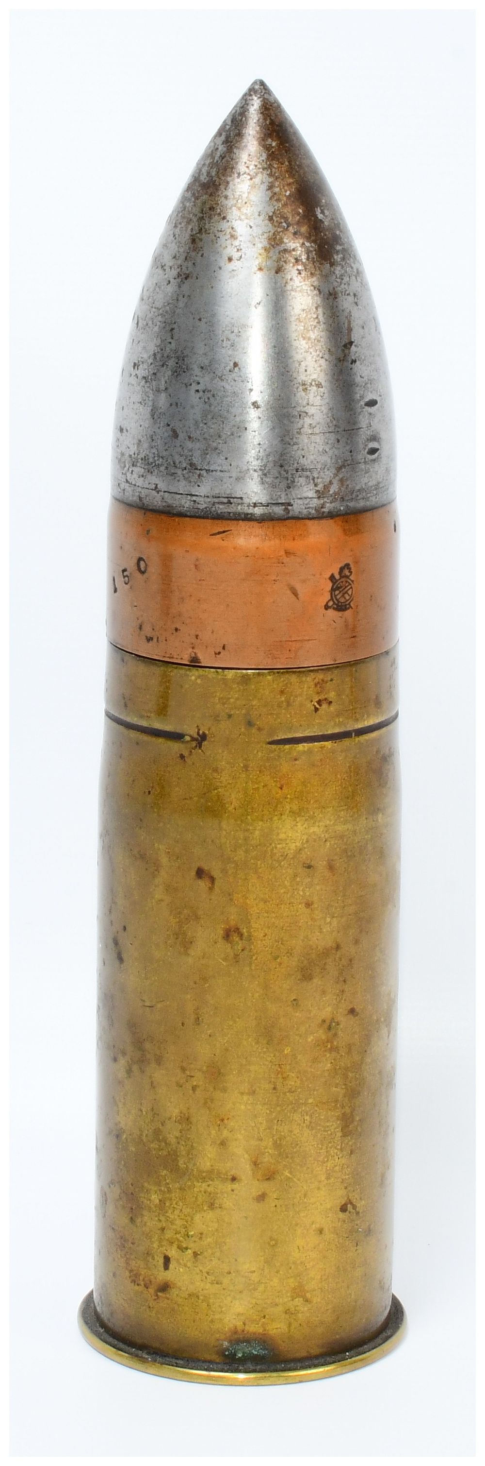 Lot 206: A WWI Inert 37mm Artillery Shell