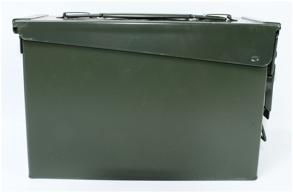 Lot 355: Military M19A1 .30 Caliber Ammunition Can