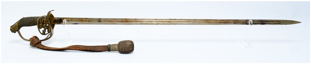 Lot 358: German Imperial Officer's Dress Sword, WWI Era, with Portepee