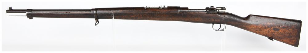 Lot 487: Spanish Mauser Modelo 1893 Bolt-Action Military Rifle, Manufactured 1894