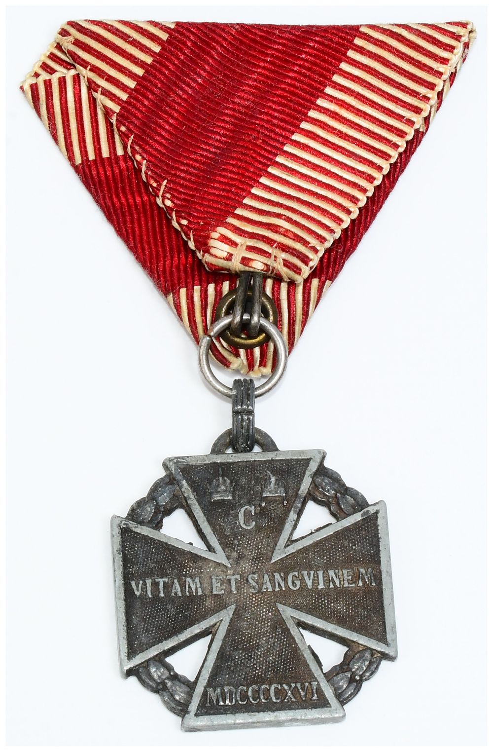 Lot 502: Austro-Hungarian Karl Troop Cross, 1916