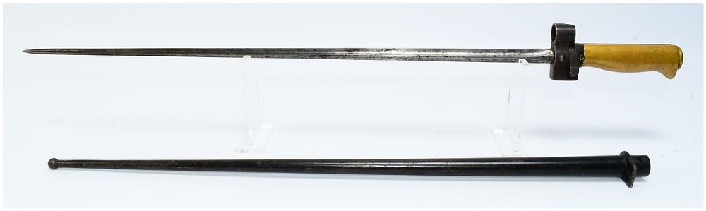 Lot 508: French Model 1886 Lebel/Berthier Bayonet and Scabbard