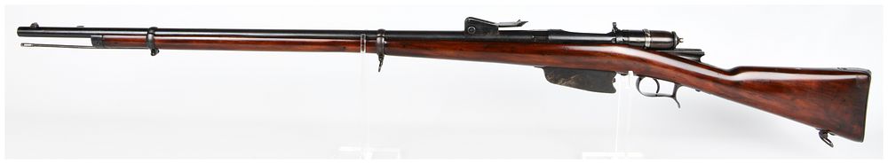Lot 517: Italian Vetterli Model 1870/87/15 Bolt-Action Rifle, Torre Annunziata, Dated 1890