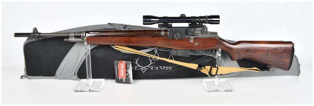 Lot 530: Polytech M-14S Semi-Automatic Rifle, .308 Caliber, with Scope and Case