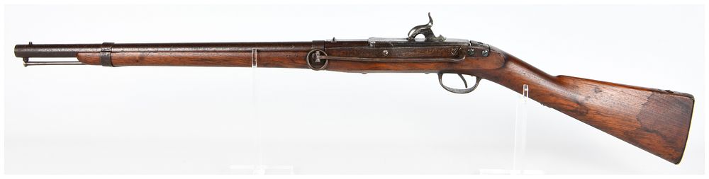 Lot 540: U.S. Navy S. North Hall-North Model 1843 Percussion Carbine, dated 1848