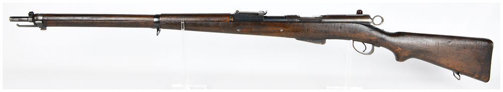 Lot 549: Swiss Schmidt-Rubin Model 1896/11 Straight Pull Rifle