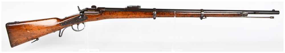 Lot 552: Antique Austrian Werndl-Holub Model 1867/77 Single Shot Rifle
