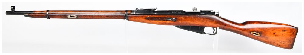 Lot 578: Russian Izhevsk Mosin Nagant M91/30 Bolt Action Rifle, Dated 1939