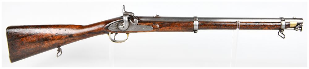 Lot 597: British Pattern 1856 Percussion Cavalry Carbine, Dated 1857